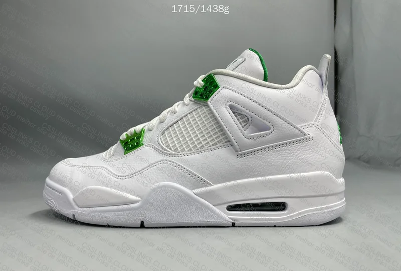 Jordan 4 Green metalic 5
