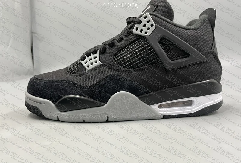 Jordan 4 KX Black Canvas 8