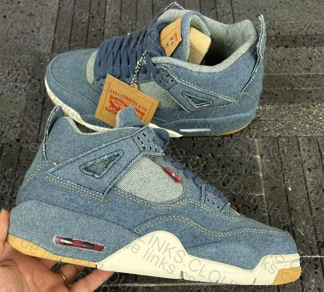 Jordan 4 Levi's Blue Denim