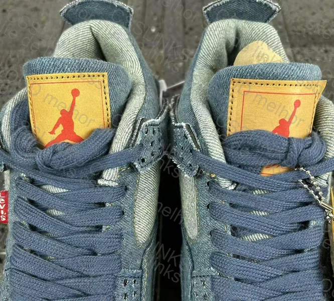 Jordan 4 Levi's Blue Denim 2