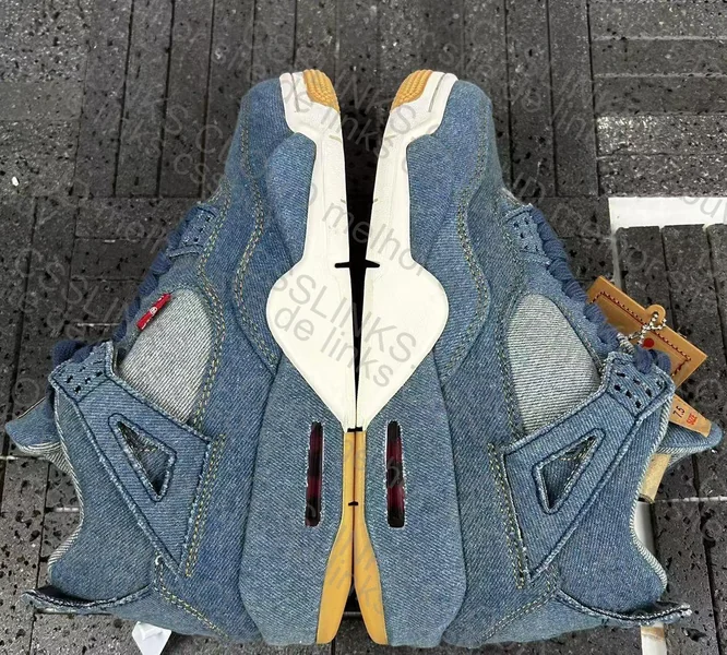 Jordan 4 Levi's Blue Denim 3