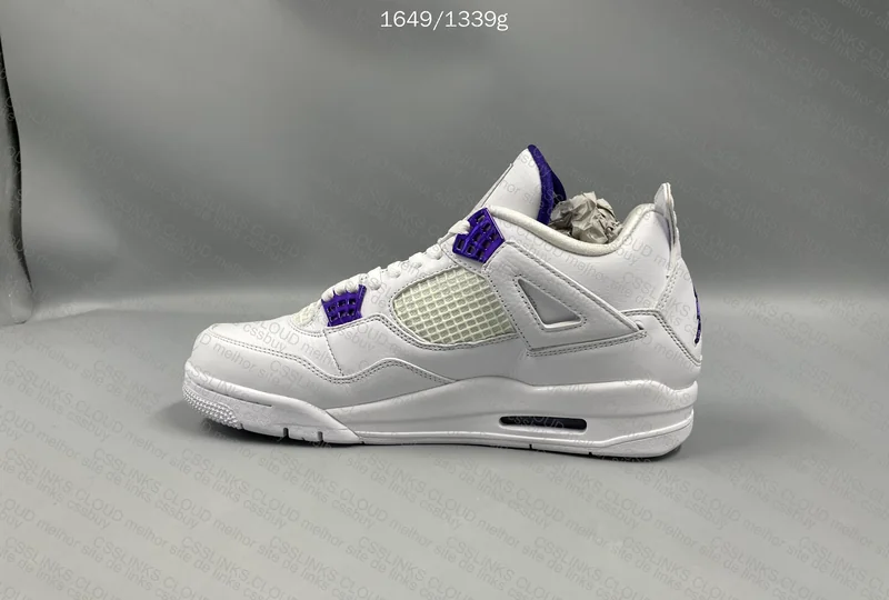 Jordan 4 Metalic Purple 4