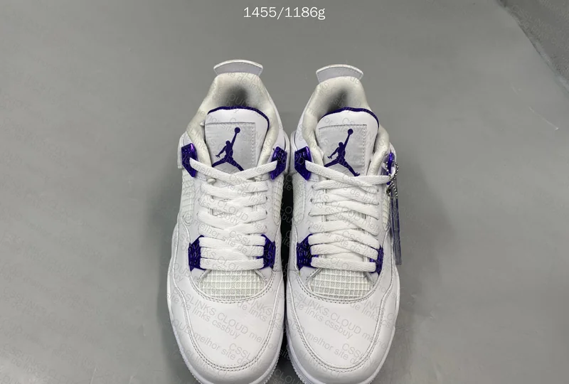 Jordan 4 Metallic Purple from Sir