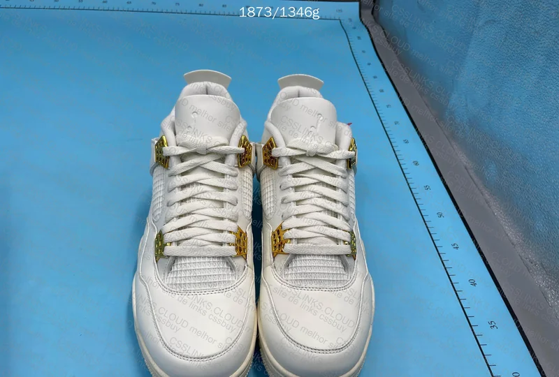 Jordan 4 Metallic Gold Sale 4