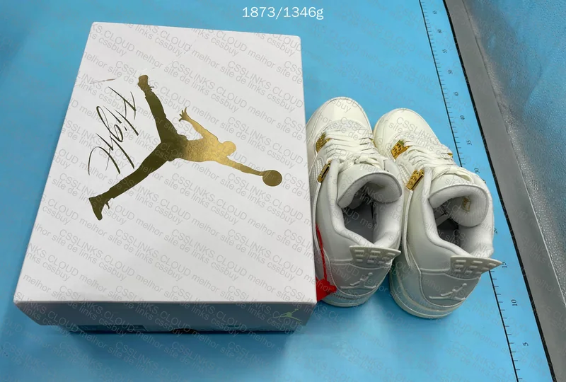 Jordan 4 Metallic Gold Sale 7