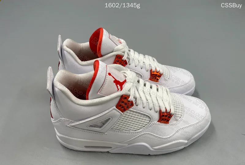 Jordan 4 Metallic Orange 2