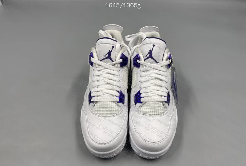 Jordan 4 metallic purple
