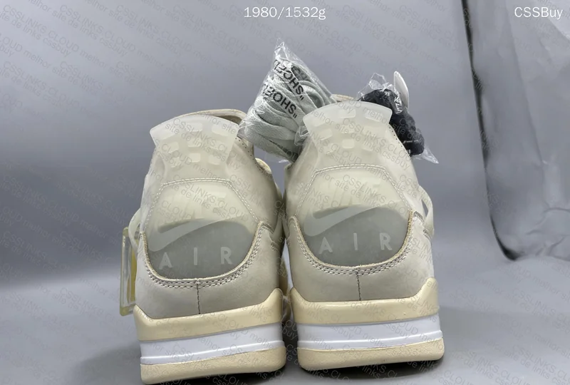 Jordan 4 Off White (B-Grade) 3