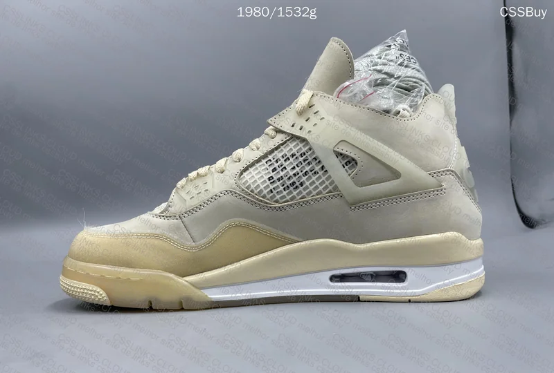 Jordan 4 Off White (B-Grade) 4
