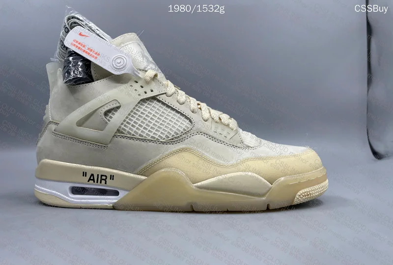 Jordan 4 Off White (B-Grade) 5