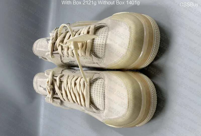 JORDAN 4 OFF WHITE sail