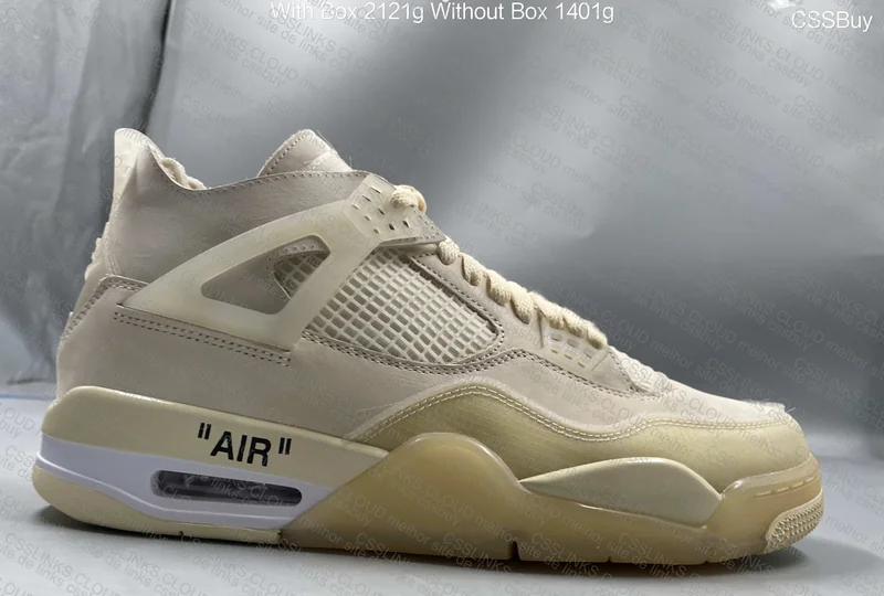 JORDAN 4 OFF WHITE sail 4