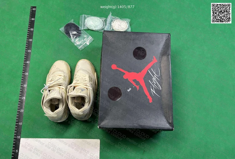 Jordan 4 Off-White Sail (PK/B)