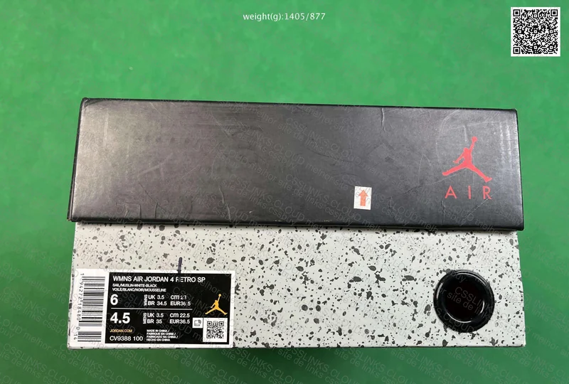Jordan 4 Off-White Sail (PK/B) 2