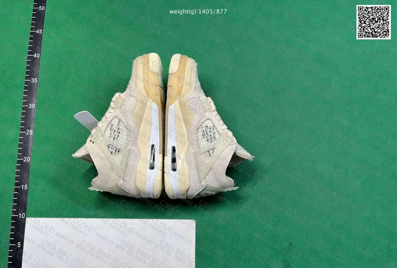 Jordan 4 Off-White Sail (PK/B) 4