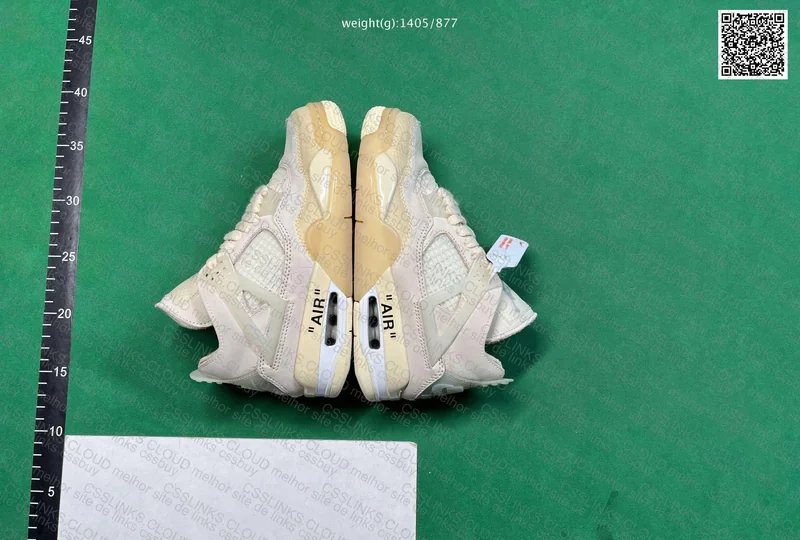 Jordan 4 Off-White Sail (PK/B) 6