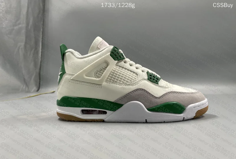 JORDAN 4 Pine Green 3