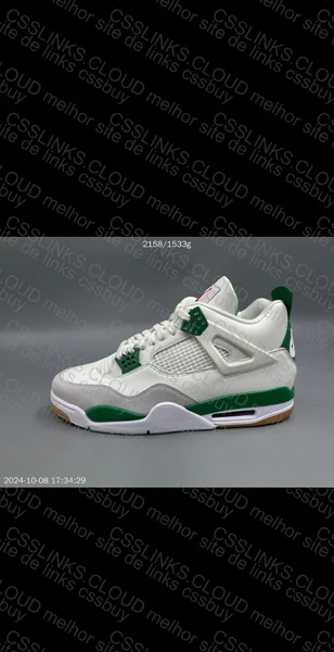 Jordan 4 pine green 3