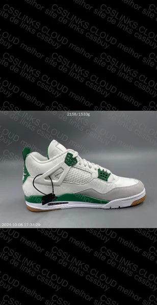 Jordan 4 pine green 8