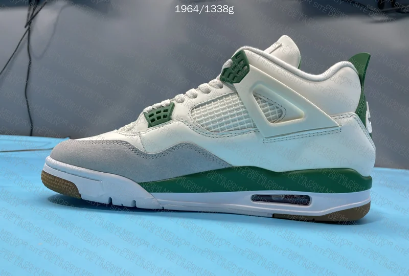 Jordan 4 PINE GREEN 6