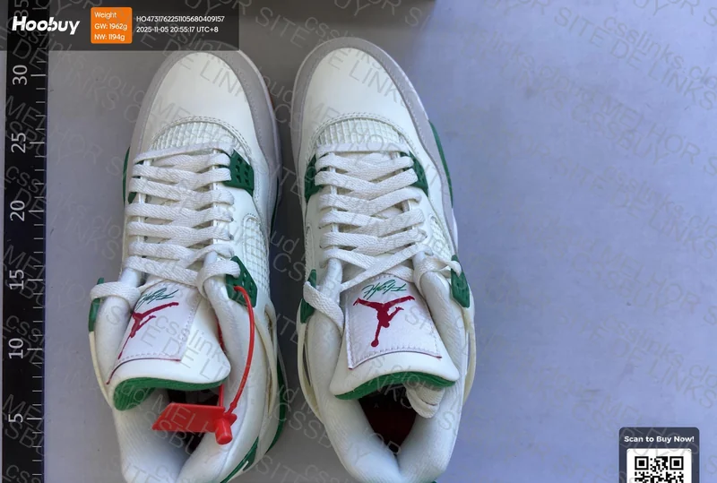 Jordan 4 Pine Green - PK Batch
