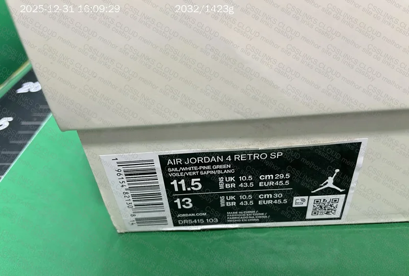 jordan 4 “pine green” Y3 9