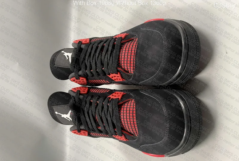 jORDAN 4 RED THUNDER 2