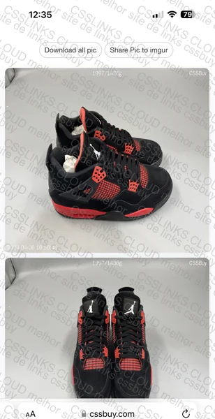 jordan 4 red thunder