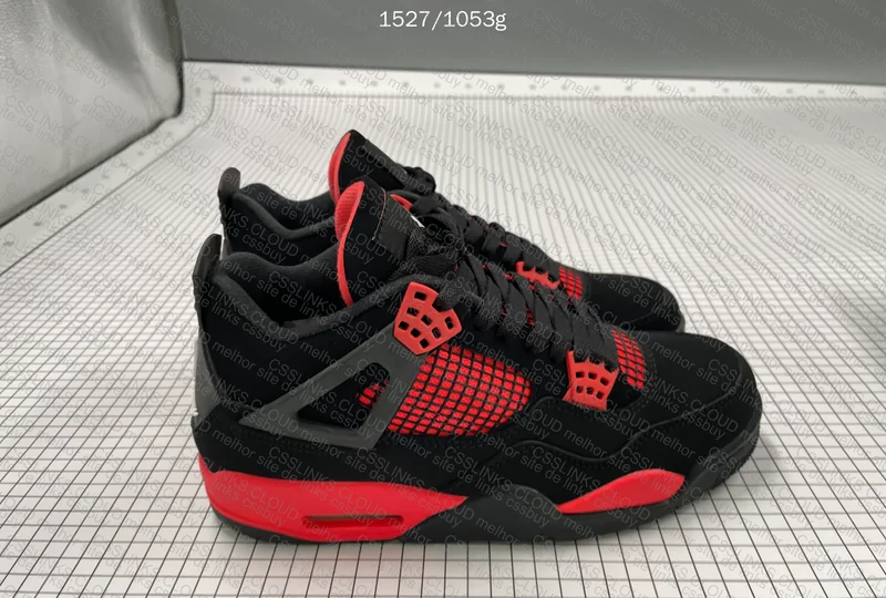 jordan 4 red thunder 10