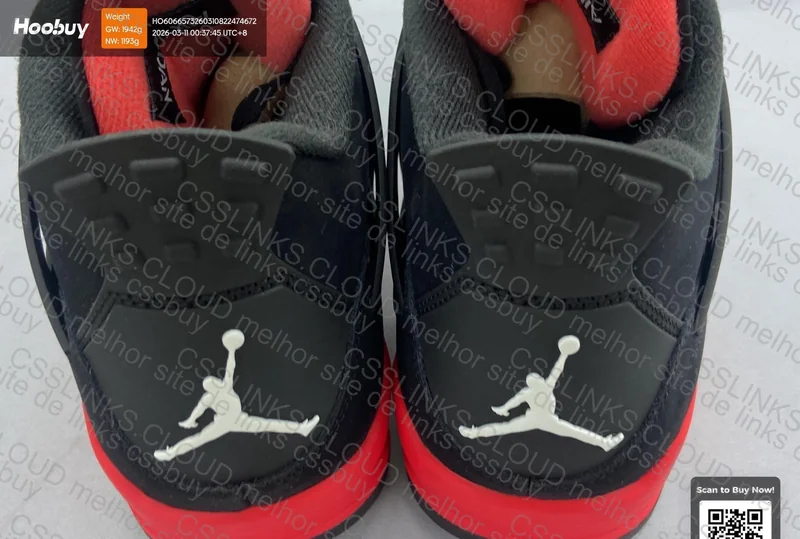 jordan 4 red thunder 3