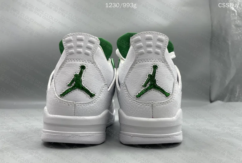 Jordan 4 Retro Metallic Green 3