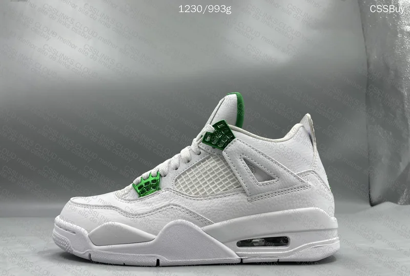 Jordan 4 Retro Metallic Green 5