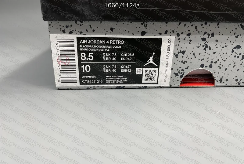 Jordan 4 Retro, Red Thunder 8