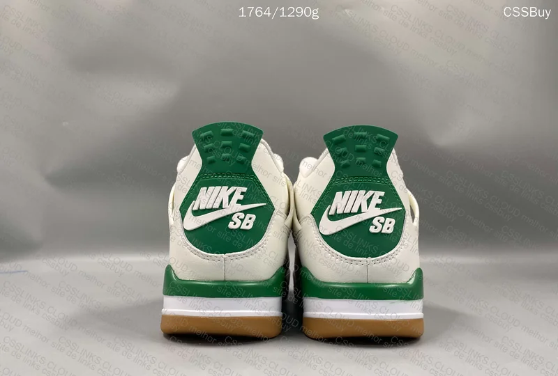Jordan 4 Retro SB Pine Green 2