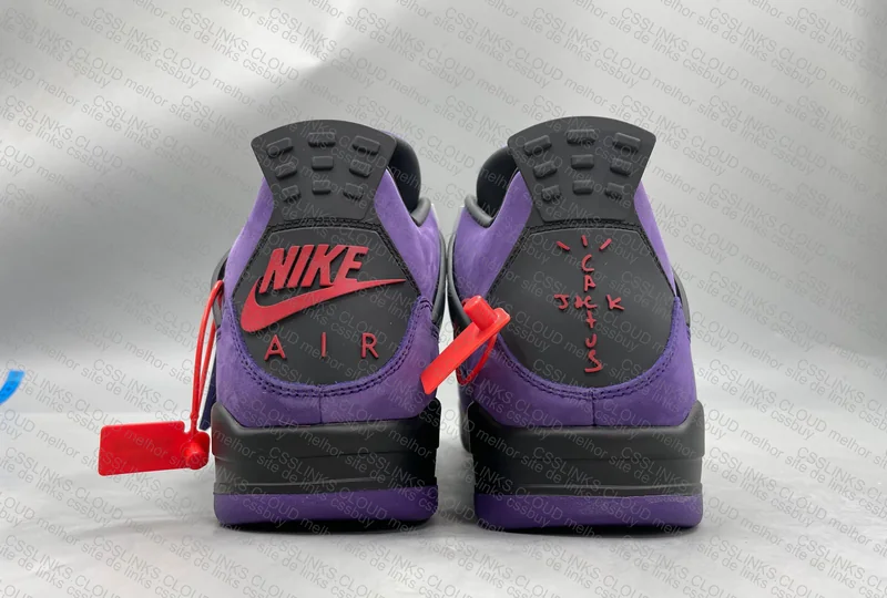Jordan 4 Retro - Travis Scott Purple (Friends and Family) 3