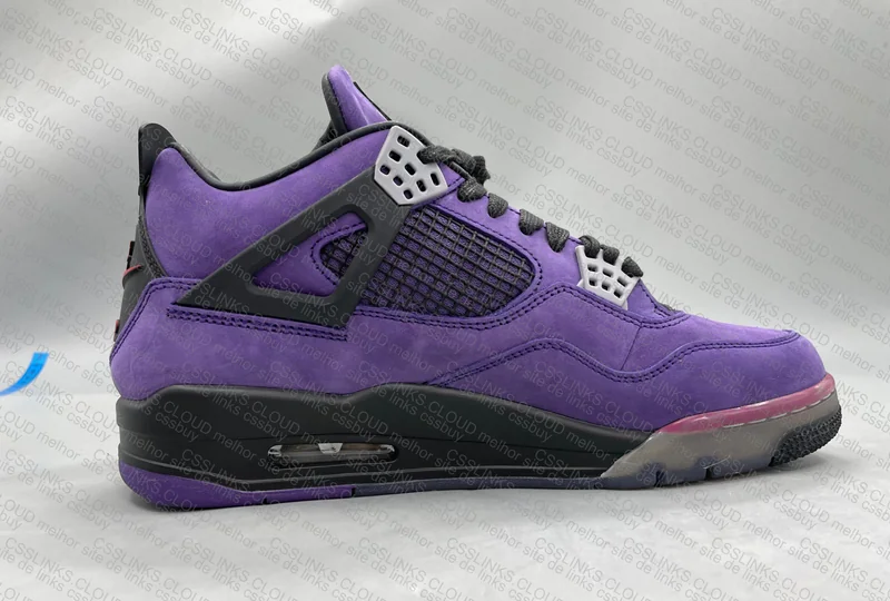 Jordan 4 Retro - Travis Scott Purple (Friends and Family) 4