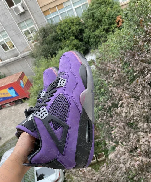 Jordan 4 Retro - Travis Scott Purple (Friends and Family) 8