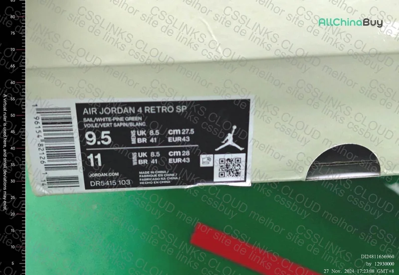 Jordan 4 SB GX Pine Green 3