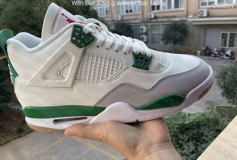 Jordan 4 Sb Pine Green