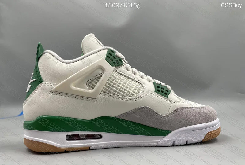 Jordan 4 SB Pine Green 4