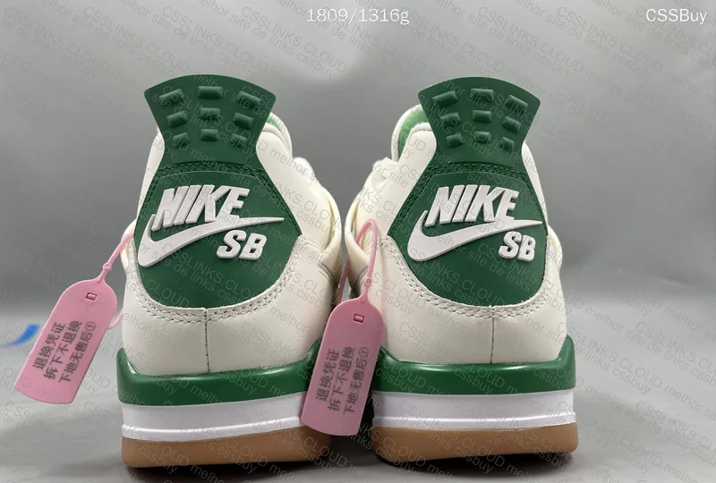 Jordan 4 SB Pine Green 5