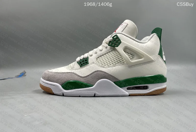 Jordan 4 SB Pine Green 5