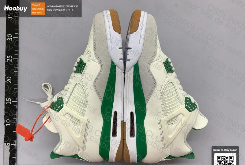 Jordan 4 SB Pine Green 6