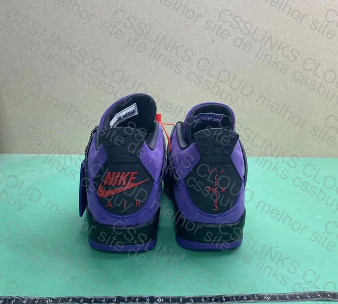 Jordan 4 Travis Scott x Jordan 4 Purple (F&F) 2