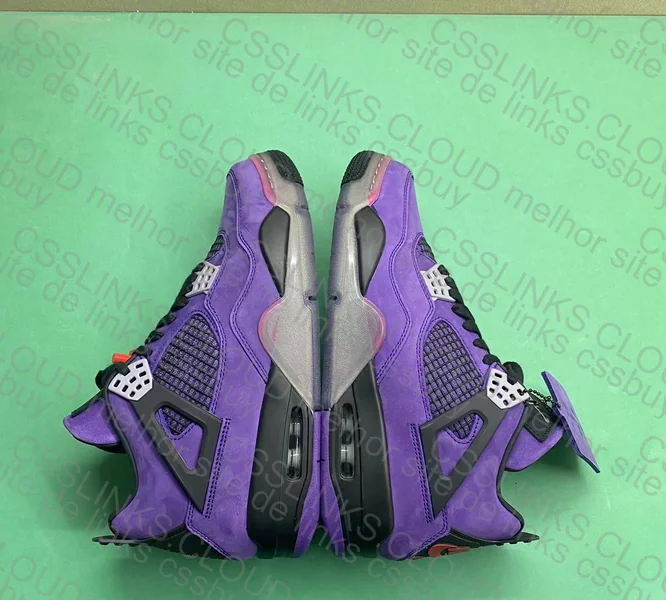 Jordan 4 Travis Scott x Jordan 4 Purple (F&F) 4