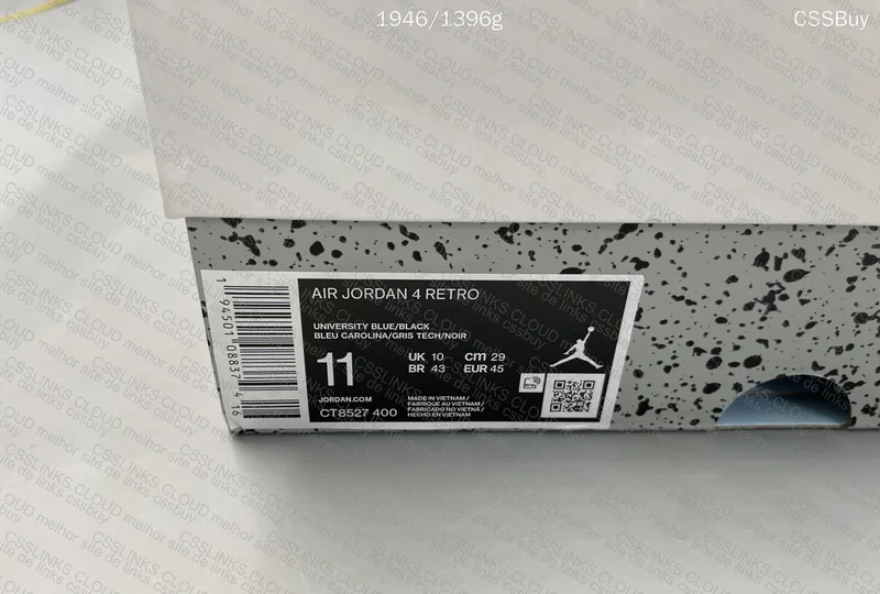 Jordan 4 UNC 7