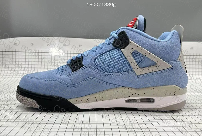 Jordan 4 unc blue 7