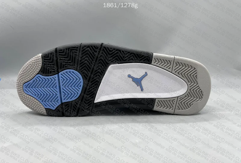 Jordan 4 university blue 6