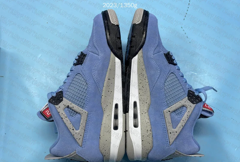 jordan 4 University blue 3