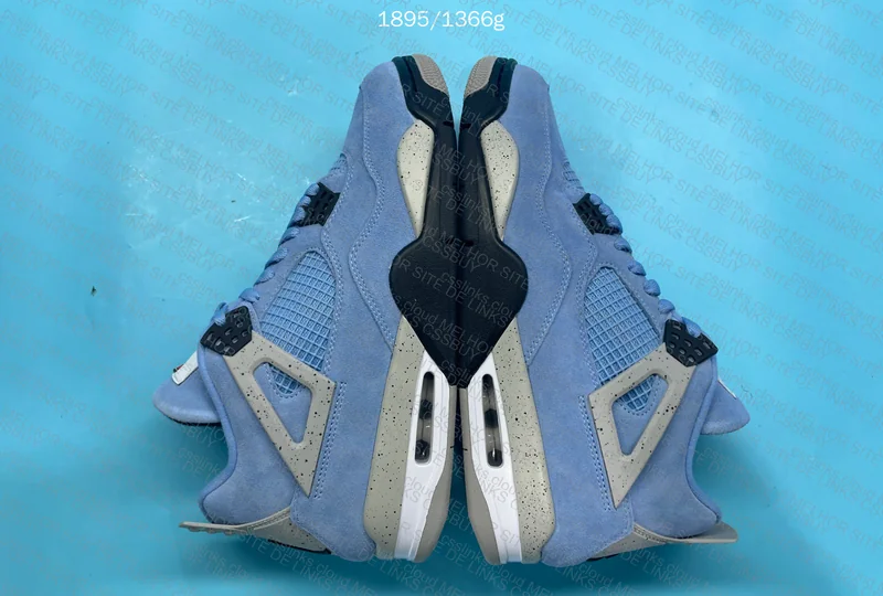 Jordan 4 University blue 2